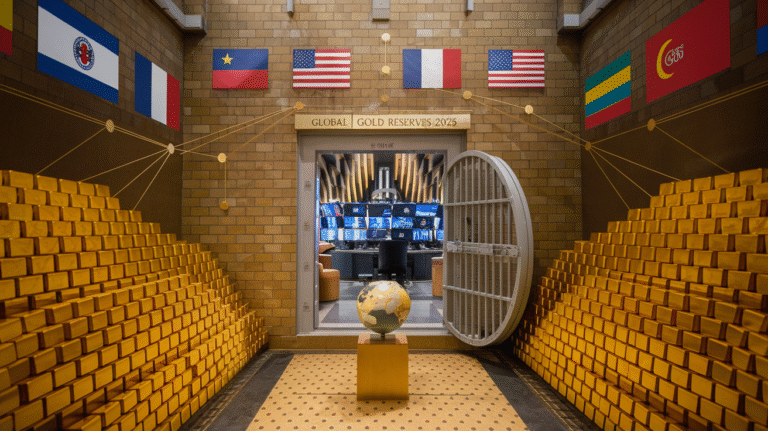 Top 10 Gold Reserves in 2025: Global Economic Powerhouses