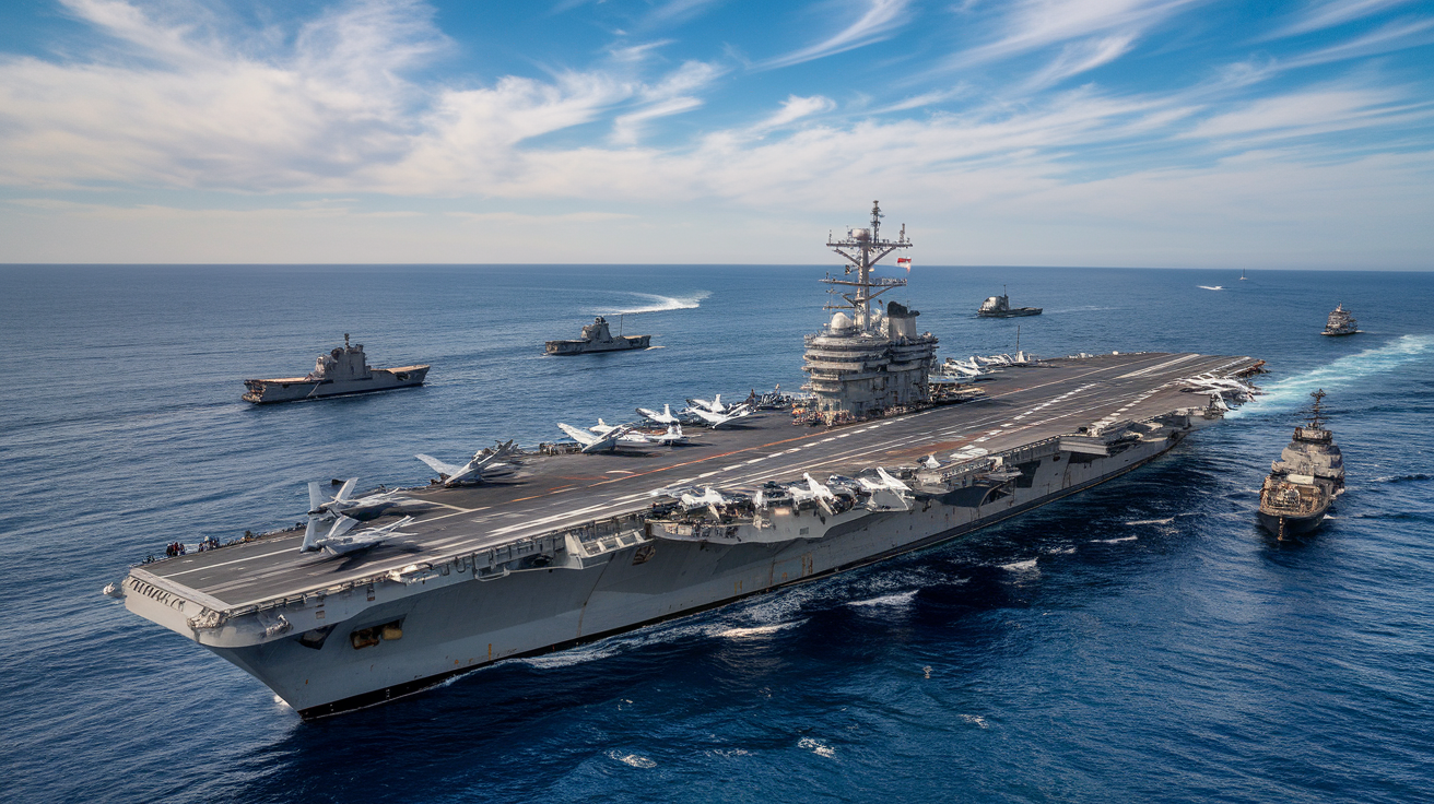 A Floating City at Sea